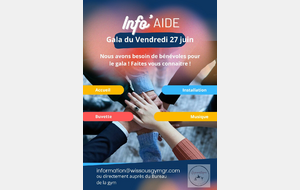 Appel Benevole Gala 
