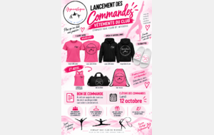 Lancement des commandes produits du club !