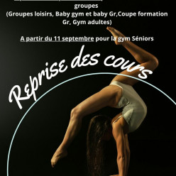 !! REPRISE DES COURS !!